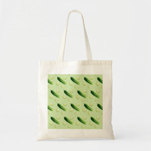 Cucumbers, cukes, green vegetables tote bag