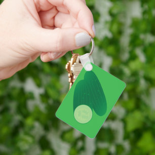 Cucumbers Key Ring
