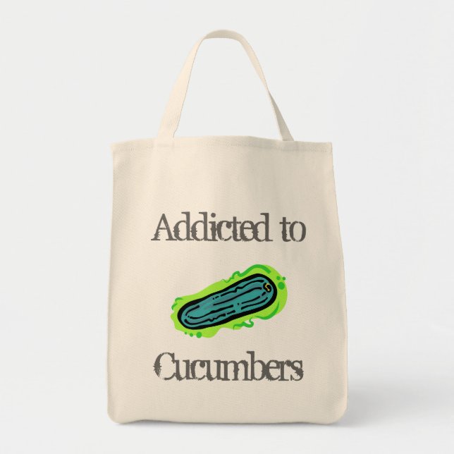 Cucumbers Tote Bag (Front)