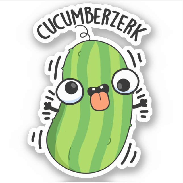 Cucumberzerk Funny Berzerk Cucumber Pun  (Front)