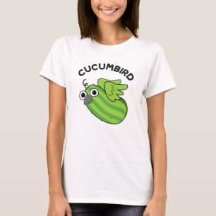 Cucumbird Funny Veggie Cucumber Pun  T-Shirt
