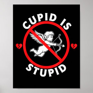Cud Is Stud Hate Valentines Anti Valentine Stud Cu Poster