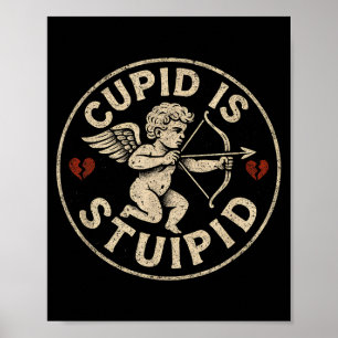 Cud Is Stud Hate Valentines Anti Valentine Stud Cu Poster
