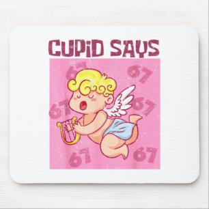 Cud Says Six Seven Shirt, Cud Days 67 Saying Mouse Mat
