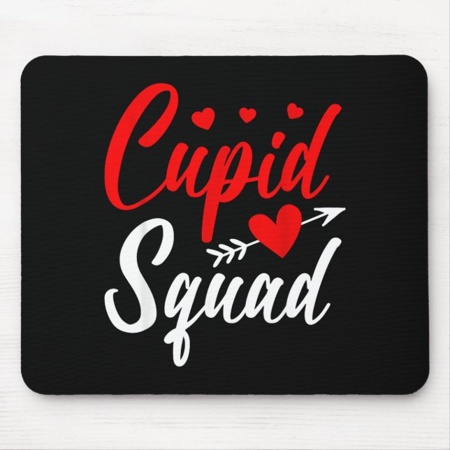 Cud Squad Cute Valentine's Couples New Husband Wif Mouse Mat (Front)