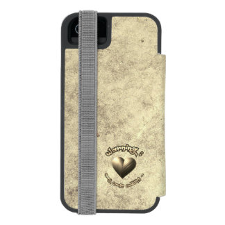 Cuddle Alert – Art with Heart! Incipio Watson™ iPhone 5 Wallet Case