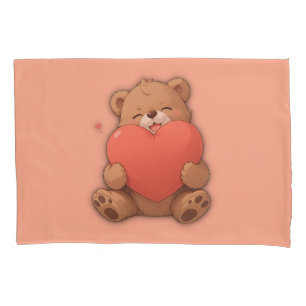 Cuddle bear pillowcase