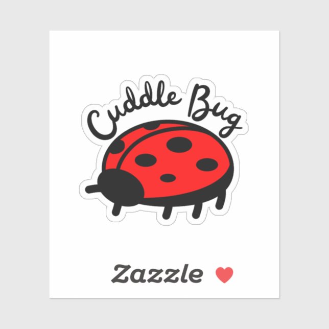 Cuddle Bug Ladybug | Cute & Cosy Design (Sheet)