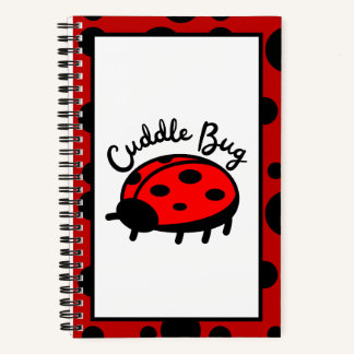 Cuddle Bug Ladybug | Cute & Cosy Design Notebook