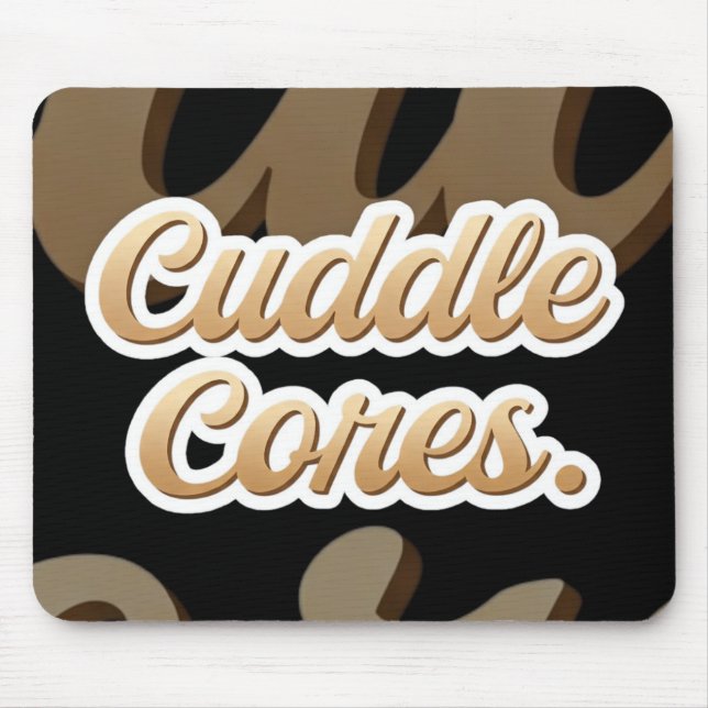 Cuddle Cores  Mouse Mat (Front)