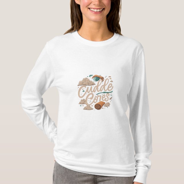 Cuddle Cores T-Shirt. T-Shirt (Front)