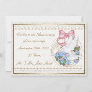Cuddle Creek® Vintage Dove Invitation