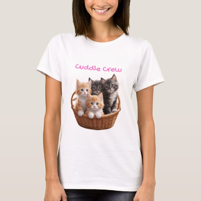 Cuddle Crew Kitten T-Shirt (Front)