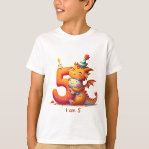Cuddle Dragon: Cosy Five T-Shirt