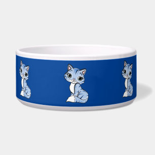 cuddle kitty cat food bowl