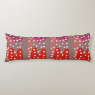 cuddle me! fun bright patterned  body cushion