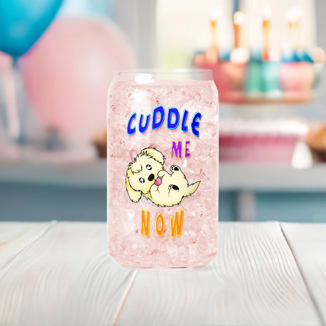 Cuddle Me Now Can Glass (Insitu (Baby Shower))