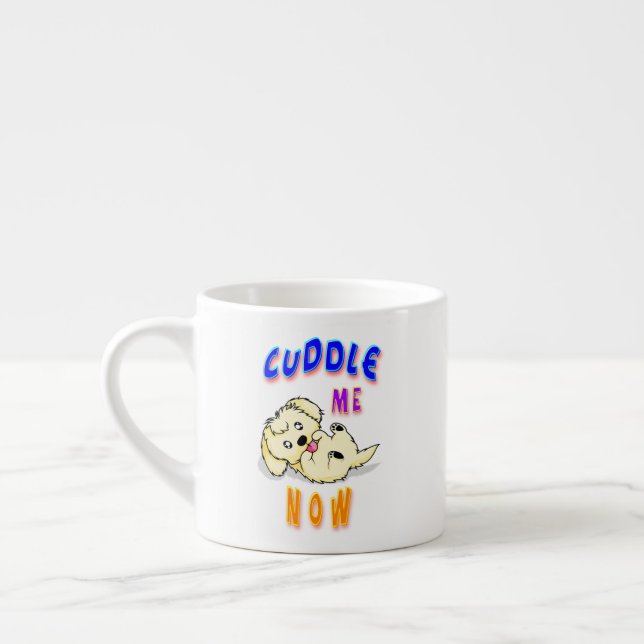 Cuddle Me Now Espresso Cup (Left)