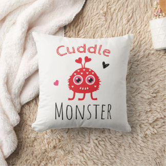 Cuddle Monster pillow