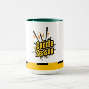 Cuddle Season Mug Comic Style