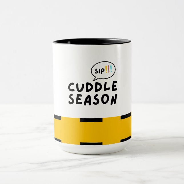 Cuddle Season Mug (exclamation marks) (Center)