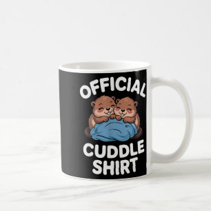 Cuddle Shirt Cute Beavers Snuggling  Coffee Mug
