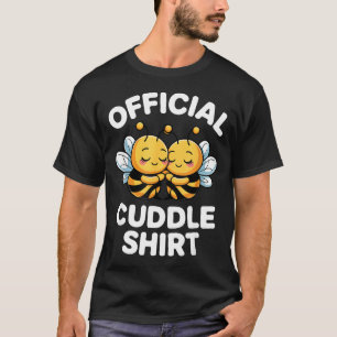 Cuddle Shirt Cute Bees Funny Cozy Couple 