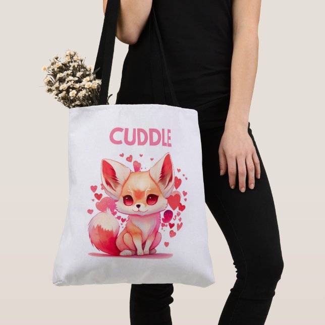 Cuddle Tote Bag (Close Up)