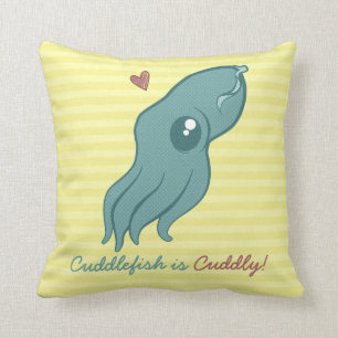 Cuddlefish is Cuddly Cushion