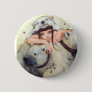 Cuddles of a Power Monger Button