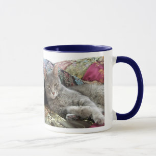 Cuddles on Pillow Mug
