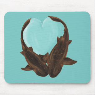 Cuddling Nurse Sharks Mouse Mat