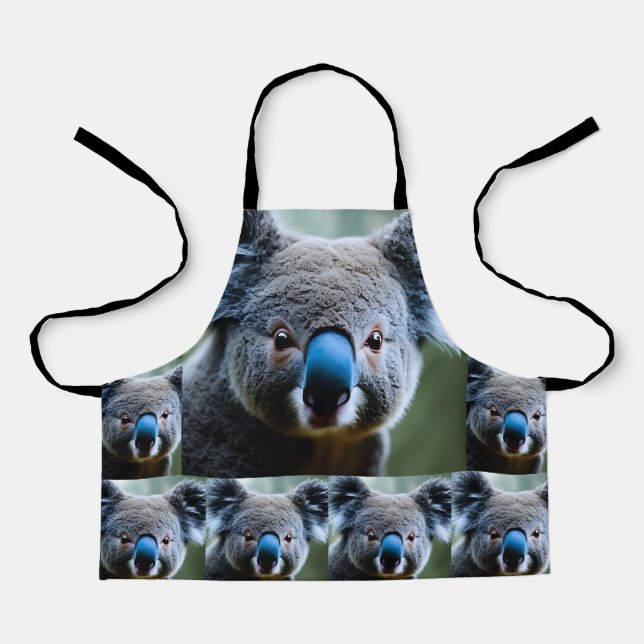 Cuddly Australian Koala, Kids Full Print Apron (Front)