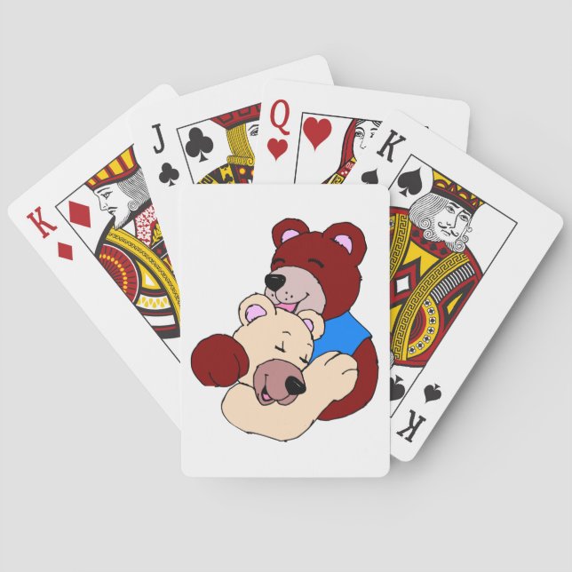 Cuddly Bears Playing Cards (Back)