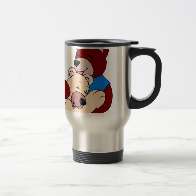 Cuddly Bears Travel Mug (Right)