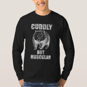 Cuddly But Muscular Gym Workout Training Wombat T-Shirt