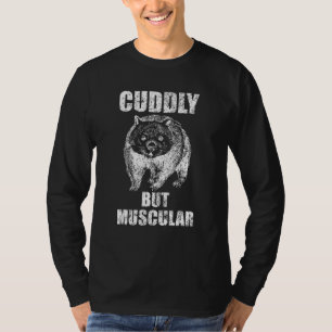 Cuddly But Muscular Gym Workout Training Wombat T-Shirt