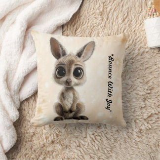 "Cuddly Kanga Cutie" Cushion