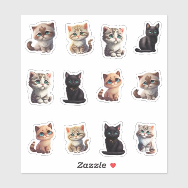 Cuddly Kitties (Sheet)