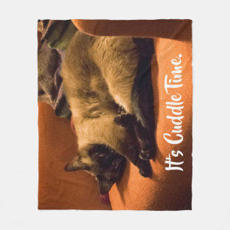 Cuddly Kitty Fleece Blanket