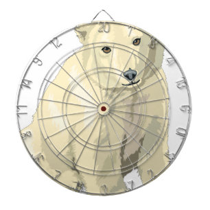 Cuddly Polar Bear Dartboard