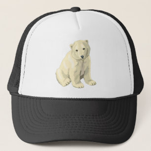 Cuddly  Polar Bear Trucker Hat