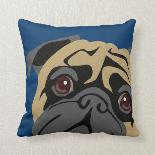 Cuddly Pug Cushion