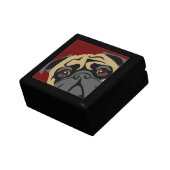 Cuddly Pug Gift Box (Side)