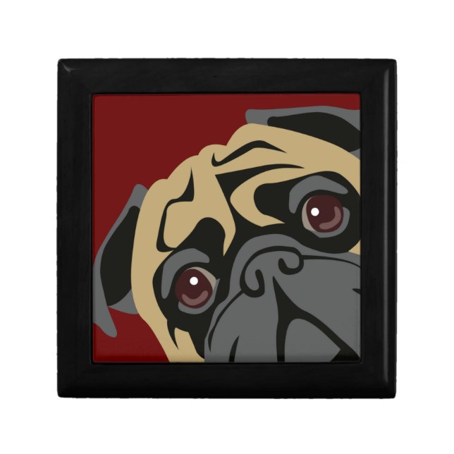 Cuddly Pug Gift Box (Front)