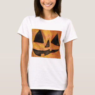 Cuddly Tilting Jack-O-Lantern T-Shirt