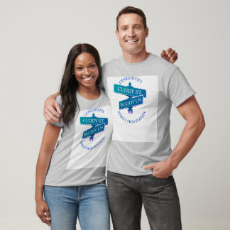 Cuddy Buddy Baby Blue long sleeve t-shirt