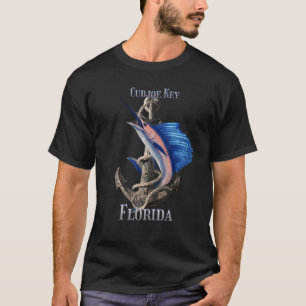 Cudjoe Key Florida Swordfish Marlin Ocean Fishing T-Shirt