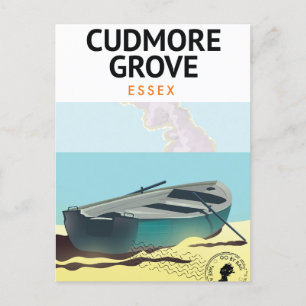  Cudmore Grove Essex travel poster Postcard
