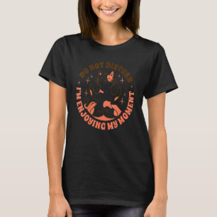 Cue Cat Animal Doing Yoga T-Shirt